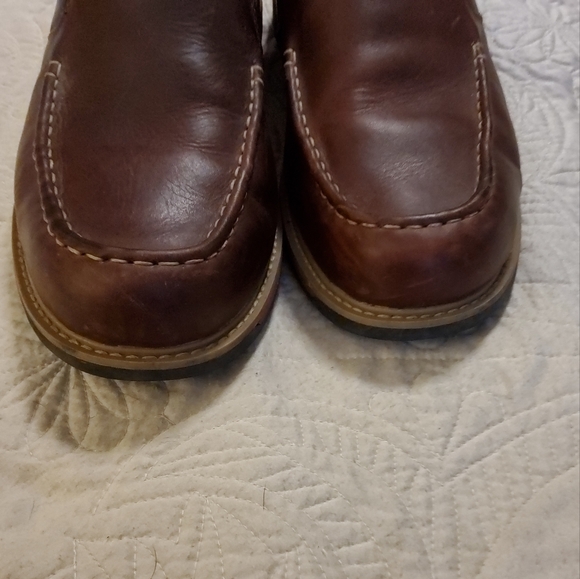 Far West Brown Leather Loafers - Picture 8 of 11
